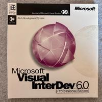Microsoft Visual InterDev 6.0 vintage per W98 / NT