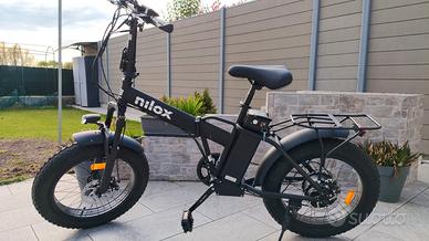 bicicletta elettrica NILOX pieghevole 