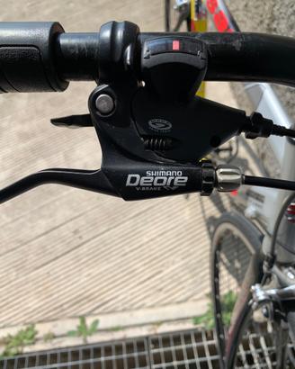 Bicicletta leggera forcelle in carbonio
