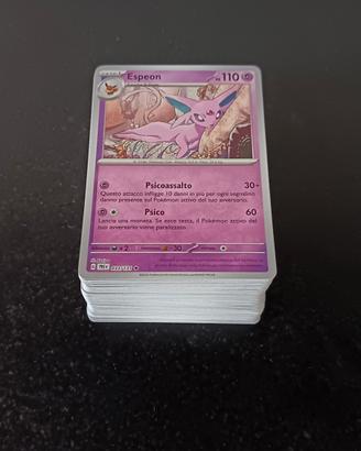 Mazzo +100 carte Pokemon con brillanti Lotto 2