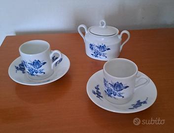 Richard Ginori 2 tazzine da caffè e zuccheriera 