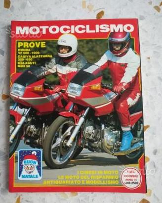 Rivista Motociclismo Dicembre 1984 Cagiva - HONDA