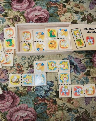 Gioco Domino in legno 