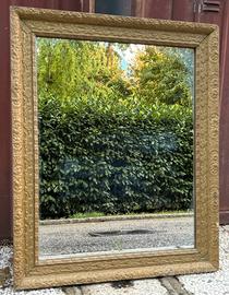Specchio vintage oro classico