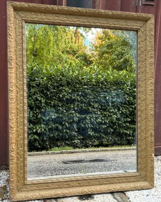 Specchio vintage oro classico