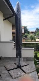 ombrellone quadrato per giardino