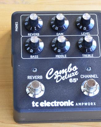 COMBO DELUXE 65' TC ELECTRONIC pre amplif chitarra