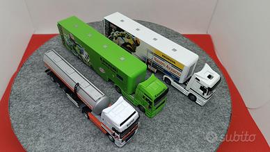lotto 3 modellini camion scala 1/87