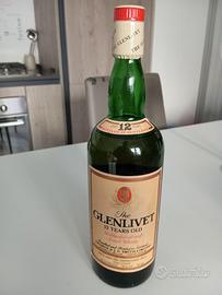 whisky Glen Livet 12 years Old