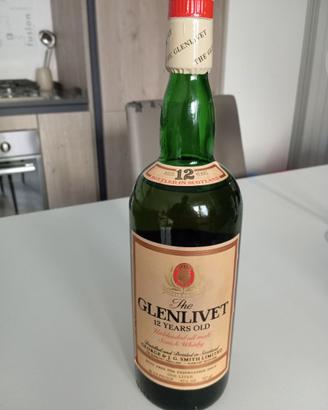 whisky Glen Livet 12 years Old