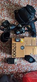 NIKON d7000 + obiettivi ed accessori