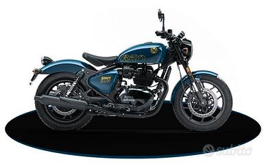 ROYAL ENFIELD SHOTGUN 650 PROMO plasma blu