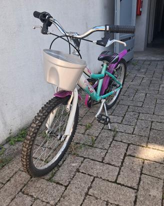 bicicletta  da bambina 8/12 anni 