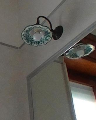 Lampadario con applique