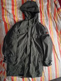 Parka dell'esercito militare tedesco vintage 1988