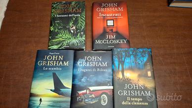 5 ROMANZI DI JOHN GRISHAM.