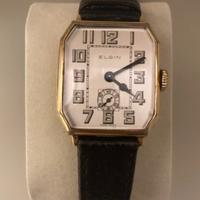 Orologio Elgin art decó anni 20 revisionato
