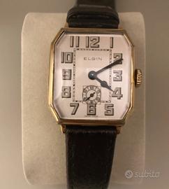 Orologio Elgin art decó anni 20 revisionato