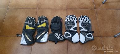 Stock guanti moto M
