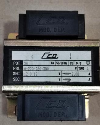 Trasformatore 50V C. E. D