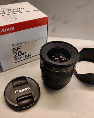 Canon EF 20mm 2.8 usm