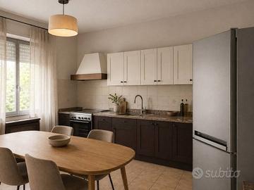 Appartamento di 117 m² con 5 locali e box auto a V
