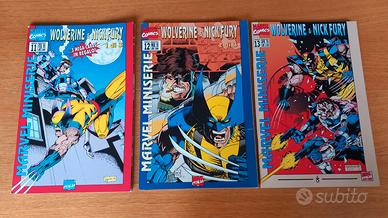 Wolverine & Nick Fury marvel miniserie 