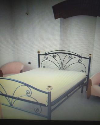 Letto in ferro battuto