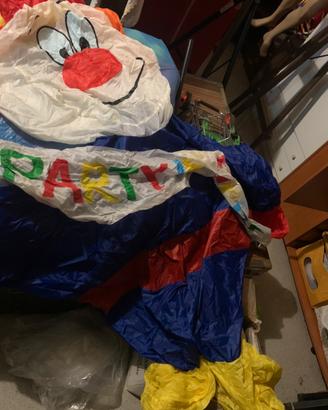 Gonfiabili tunnel tenda