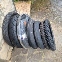 Gomme moto stradali enduro racing usate