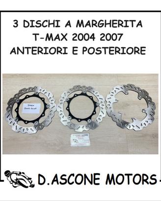 KIT DISCHI FRENO TMAX 2004 2007 MARGHERITA