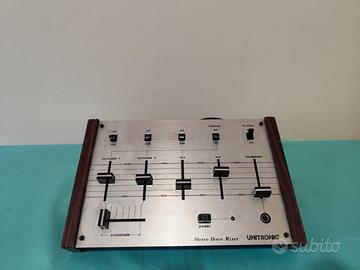 MIXER UNITRONIC VINTAGE CON FIANCHETTI IN LEGNO