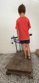 Bilancia vintage a stadera perfettamente funzionan