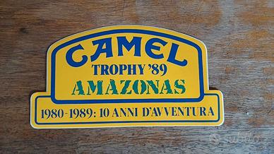 Adesivo vintage Camel Trophy Amazonas 89