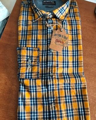 camicia cotton & silk