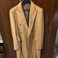 Cappotto lungo uomoin pura lana di cammello