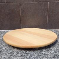 Ikea Snudda vassoio girevole in legno massiccio