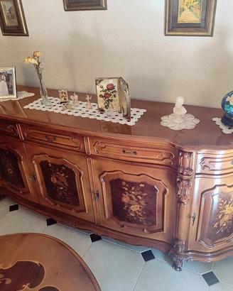 Credenza intarsiata