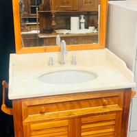 Mobile bagno con specchio  L 90  P 58