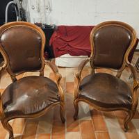 Poltrone antiquariato 