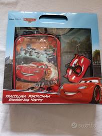 Set tracolla e portachiavi Disney Cars 