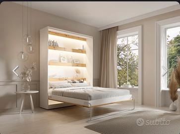 Letto a scomparsa matrimoniale