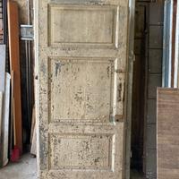 Antica porta ‘800 pannellata