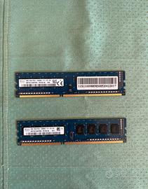 RAM ddr3 4gbx2