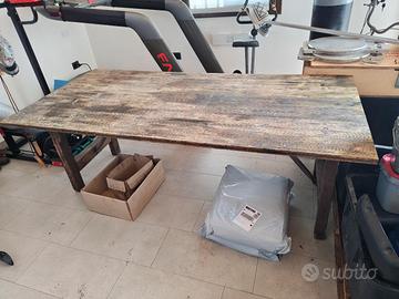 Tavolo / banco lavoro in legno