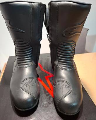 stivali moto alpinestar tg. 43 