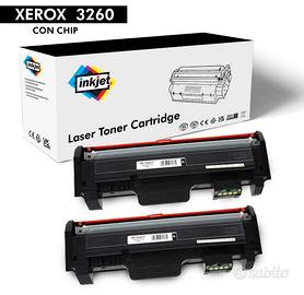 2 toner Xerox 3225 per Xerox phaser 3260 3215 3225