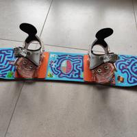 snowboard e scarponi Burton bambino - usati