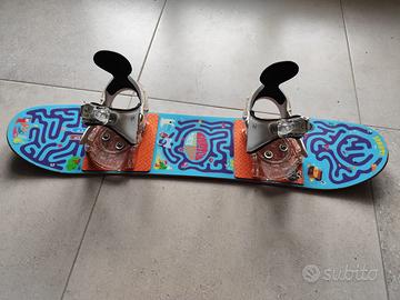 snowboard e scarponi Burton bambino - usati
