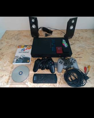 ps2 +  Guitar Hero Tour Complete Band Pack